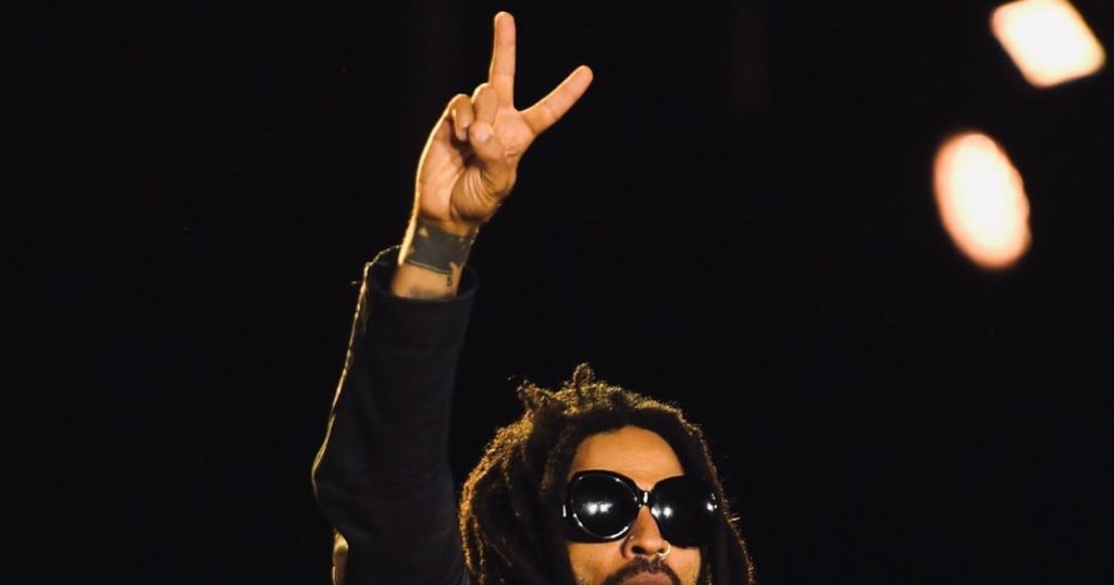 Lenny Kravitz wins 'Best Rock Video' at the MTV Video Music Awards for 'Human' after memorable live show at UNTOLD festival