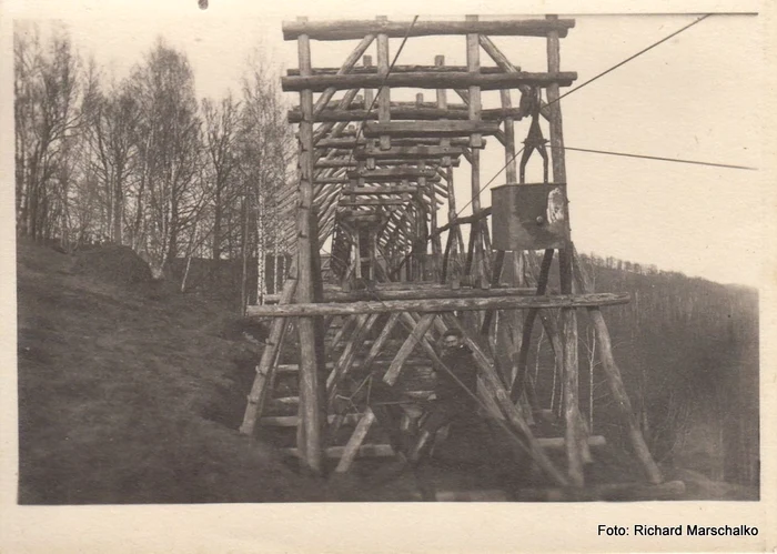 Funicular in the 1950s. Photo: Richard Marschalko
