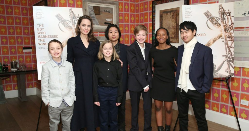 Angelina Jolie reveals why her six children don't want to be in the limelight