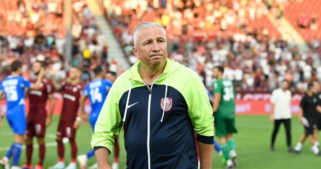 Dan Petrescu, on the verge of dismissal, although CFR Cluj managed a sensational comeback in the "thriller" with Sepsi