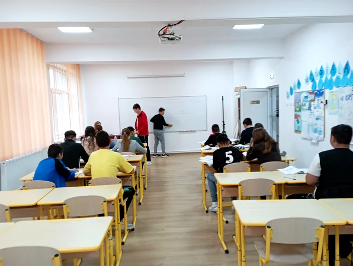 The Hudești school was modernized to attract students to the school PHOTO Cosmin Zamfirache