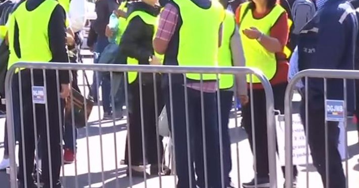 The miners and energy workers who protested on Wednesday, dissatisfied with the Pension Law, refused to talk with the Government representatives