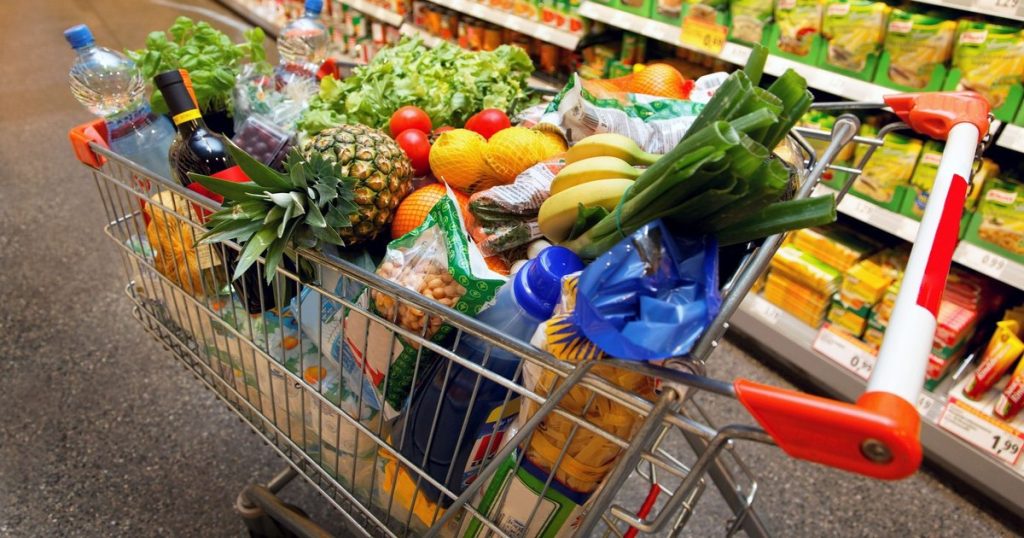 The new flying shopping cart. Transporting products will be easier than ever