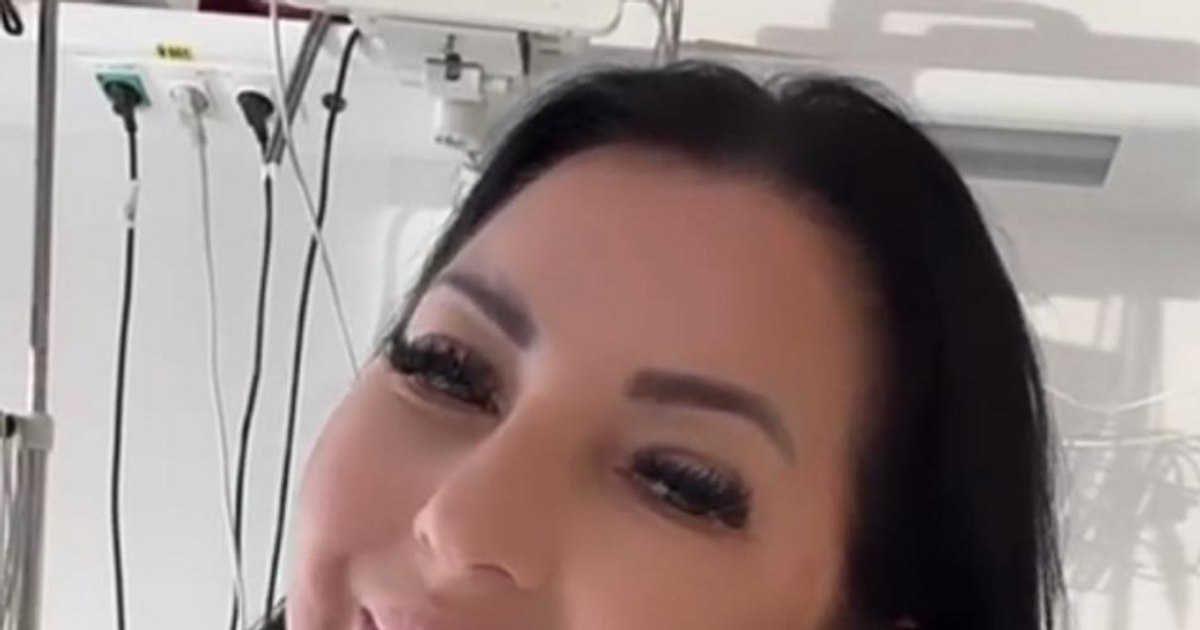 The performer Angela Rusu, operated for four hours on her kidneys for a tumor. "They removed my tumor. She was benign"