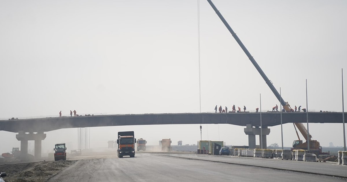 The stage of the works on the Buzău - Focşani highway. Head of CNAIR: "The opening of traffic this year is more and more secure"