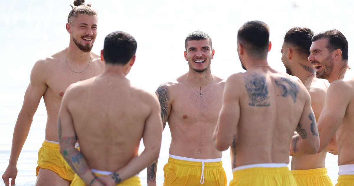 Tricolors on the bare bust. How the footballers of the national team had fun after the victory in Cyprus