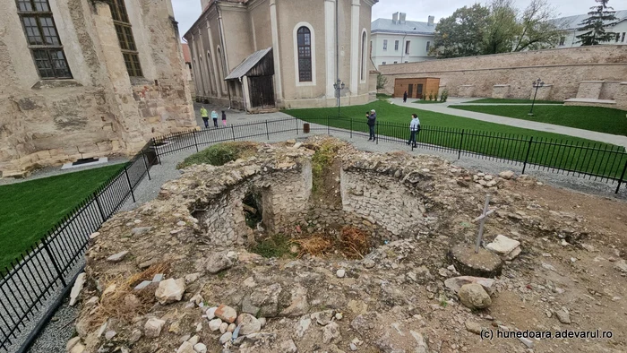 The roundabout in Orăștie. Photo: Daniel Guță