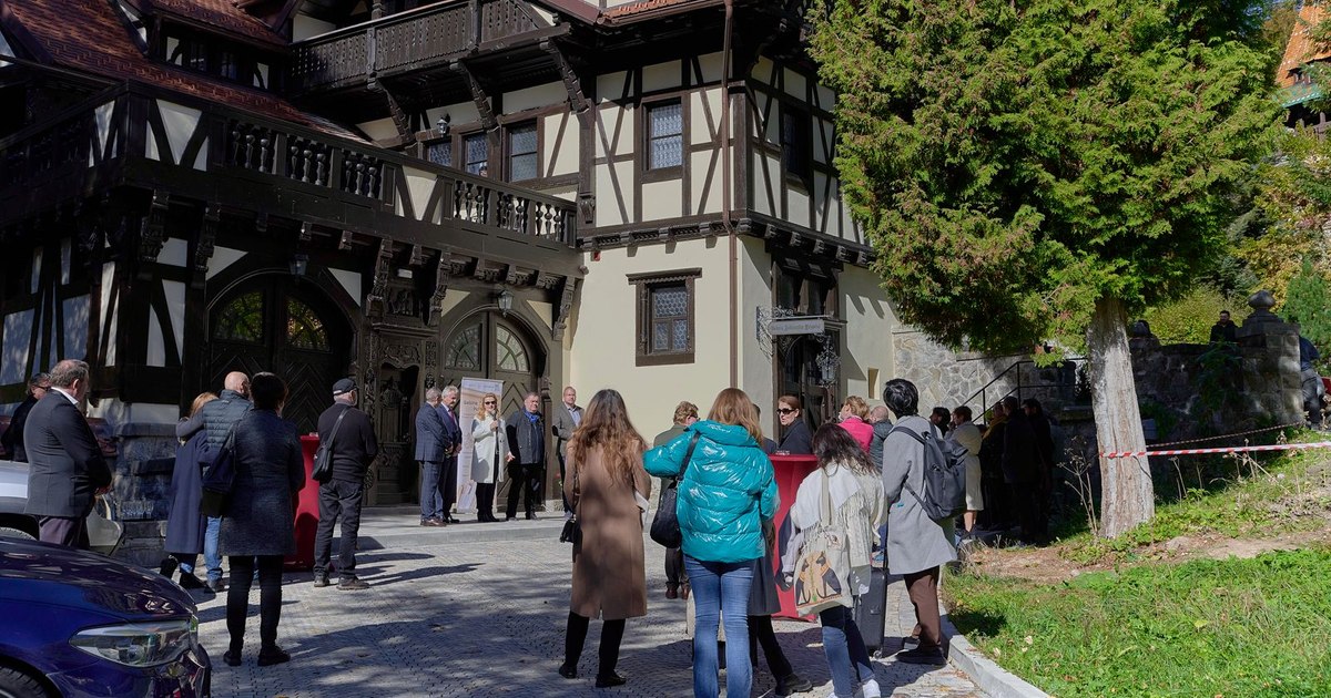 Villa Șipot, part of the Peleş Royal Domain, officially re-enters Romania's cultural and touristic circuit
