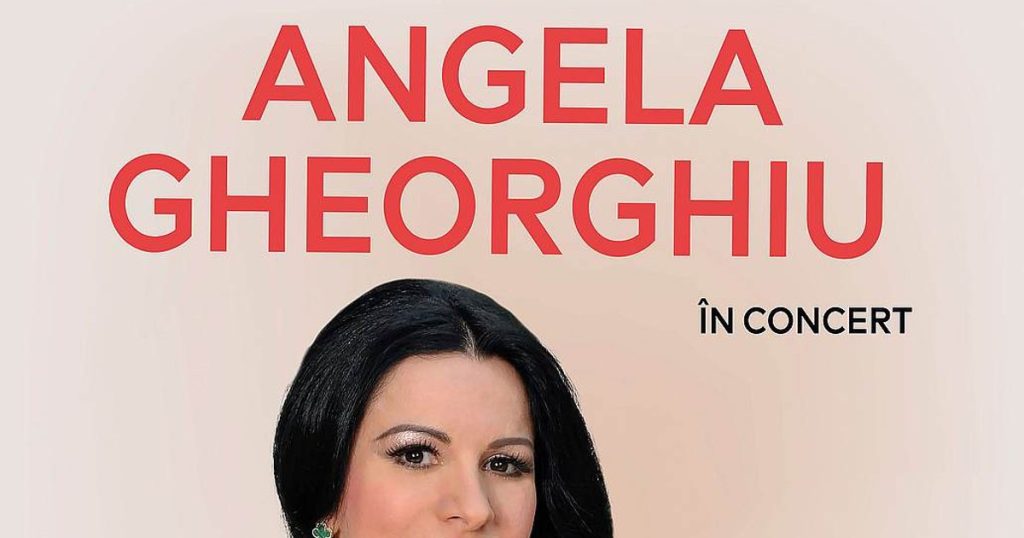 Angela Gheorghiu, exceptional repertoire on December 11 at Sala Palatului