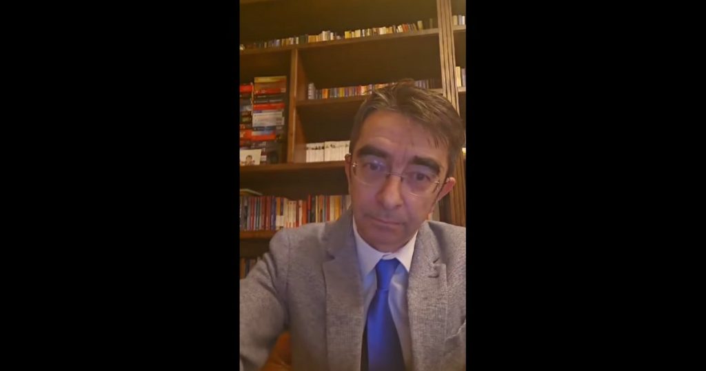 "Cârcotașul" Mihai Găinușa video, viral with a parody of Călin Georgescu