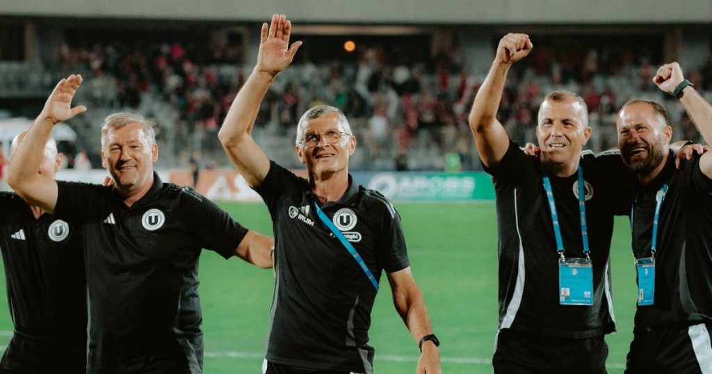 Football played with the head. U Cluj is the autumn champion, although it has not spent a single euro on transfers in the last five years