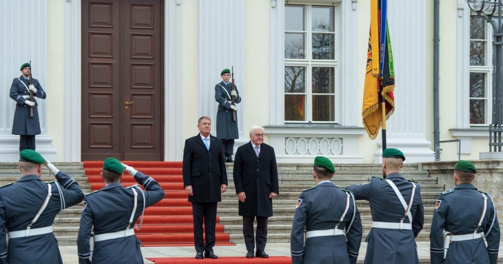 Iohannis, received by the President of Germany. Discussions regarding the development of economic cooperation and bilateral investments