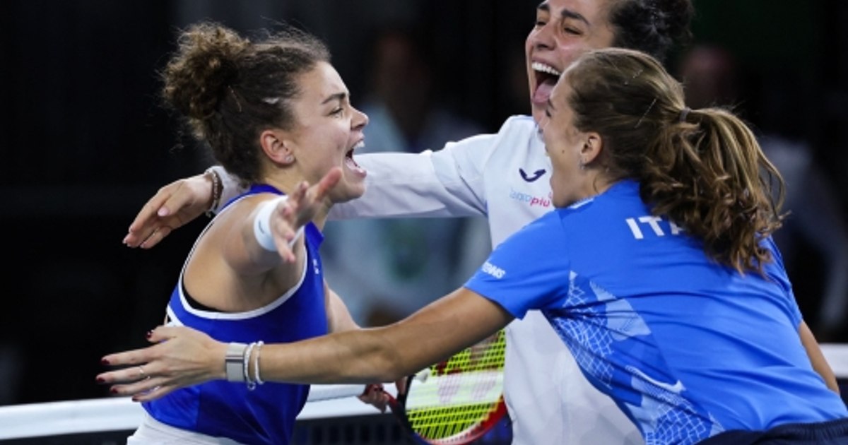Italy is the queen of women's tennis. Clear victory with Slovakia