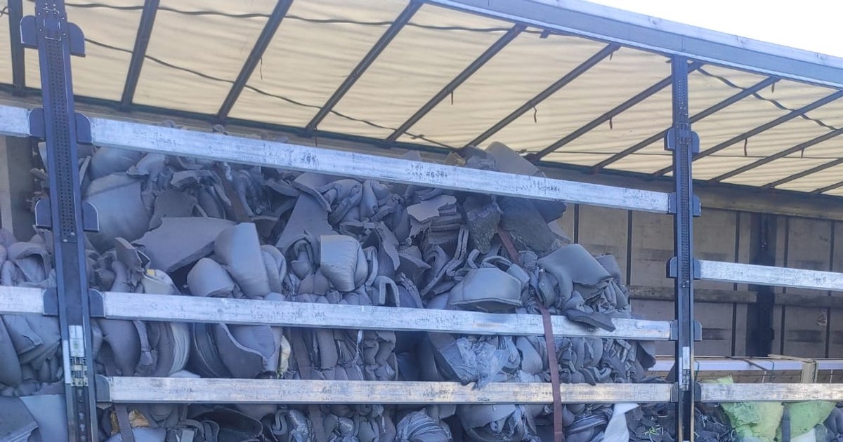 Over 220 tons of waste, stopped at the border by the commissioners of the National Environmental Guard