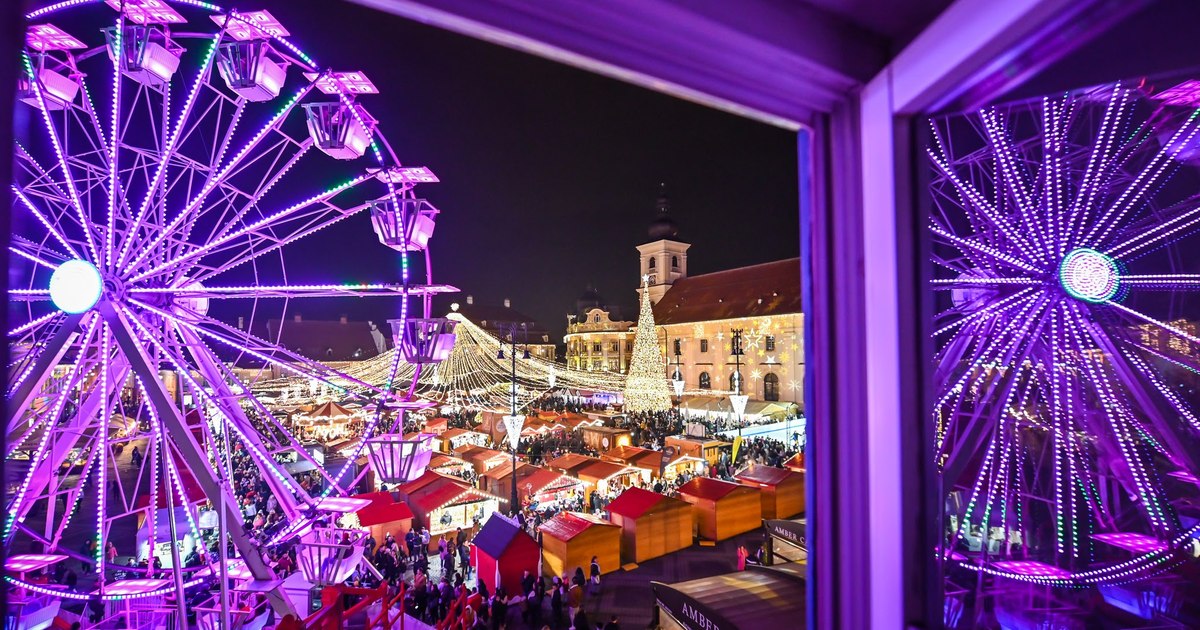 Sibiu: The Christmas capital reopens its doors. The Christmas market returns from November 15