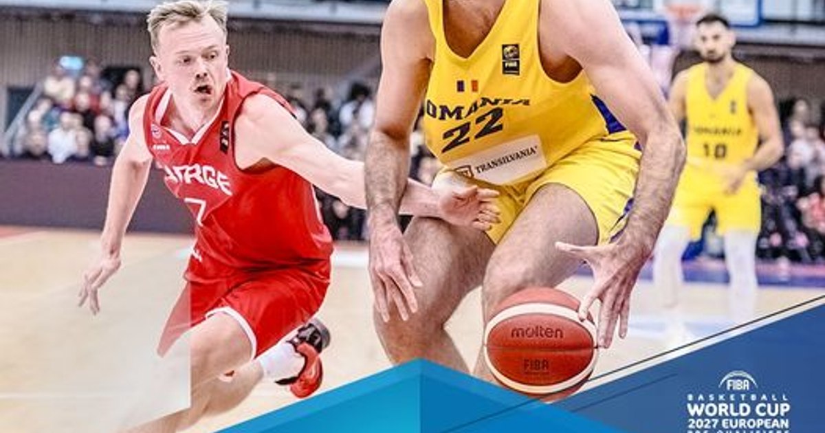 The Romanian men's national basketball team won in Norway, in the WC 2027 pre-qualifications