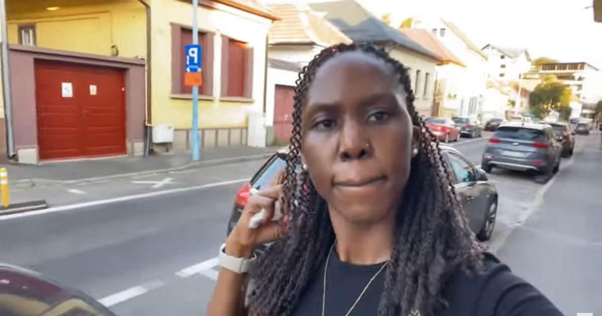 Video A young black woman wanted to show how safe Romania is and if people are racist. "That happened today too"