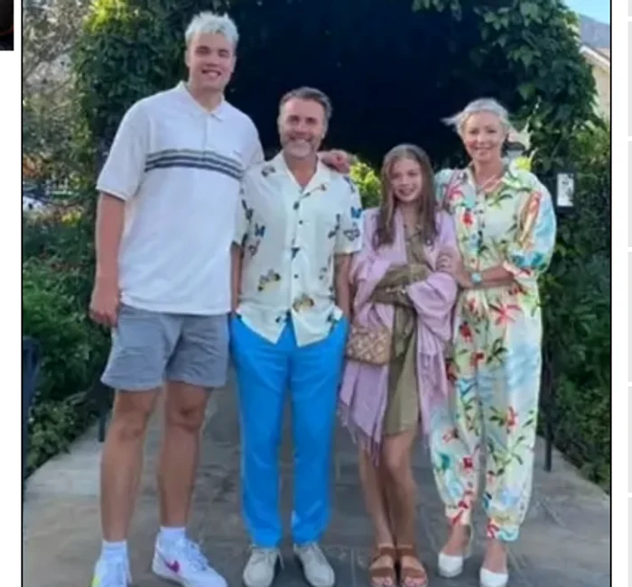 Gary Barlow, surpassed in height by his son. PHOTO Instagram. Source Daily Mail