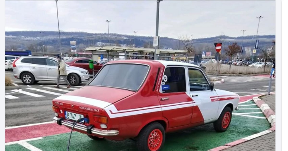A Romanian converted his Dacia 1300 into an electric car and approved it at RAR. How much did the upgrade cost?
