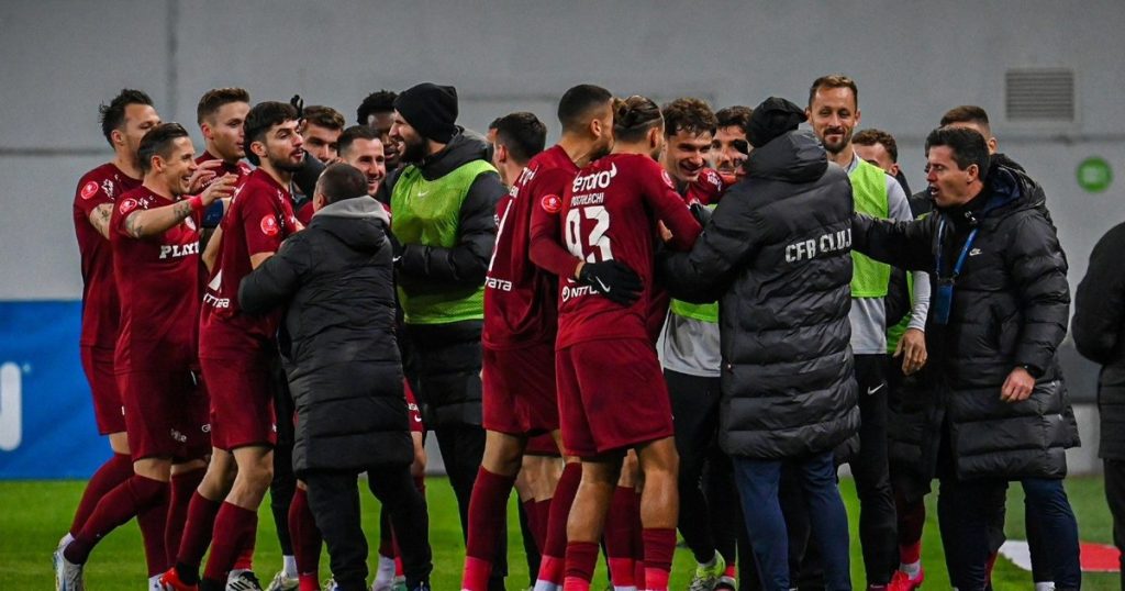 Change of leader in the Superliga, after CFR Cluj struck on the field of the University of Craiova