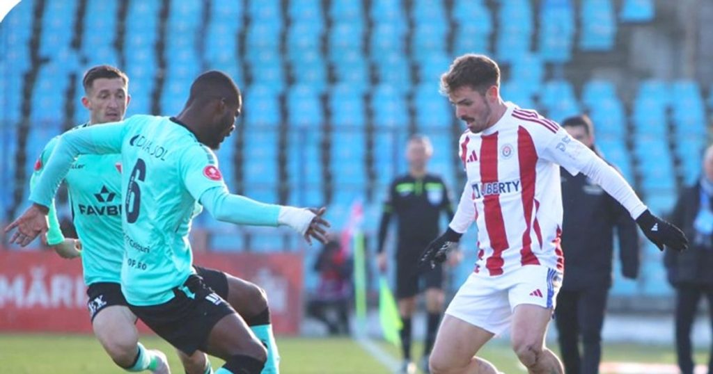 Draw at Galați in the Superliga. Steel - UTA Arad, final score 1-1