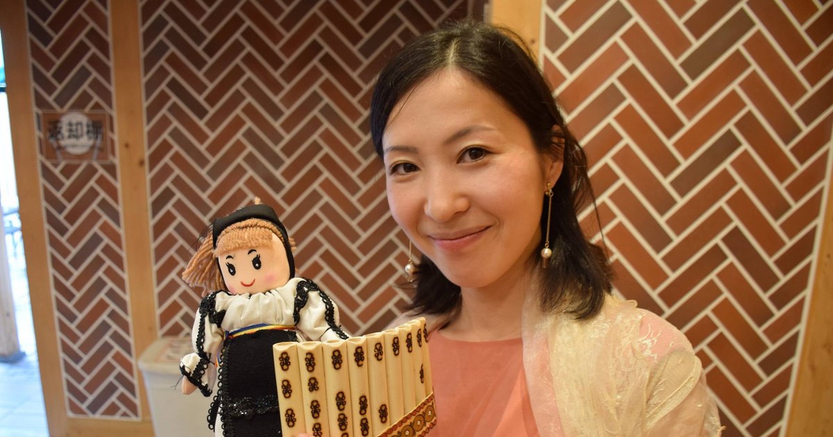 Exclusive Japanese girl Fumiko Sakura: "Romania is my favorite country. I love Gheorghe Zamfir's compositions"