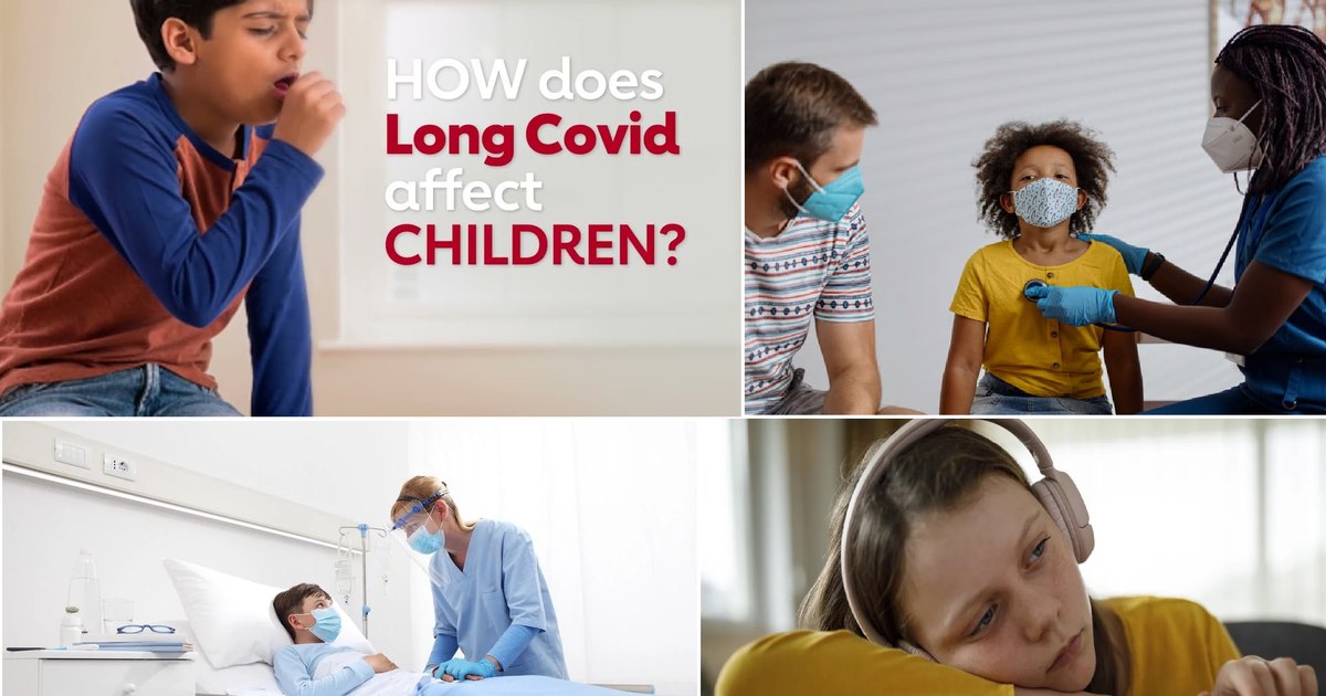 Most of the children who suffered from prolonged Covid recovered after two years. What common symptoms did they have?