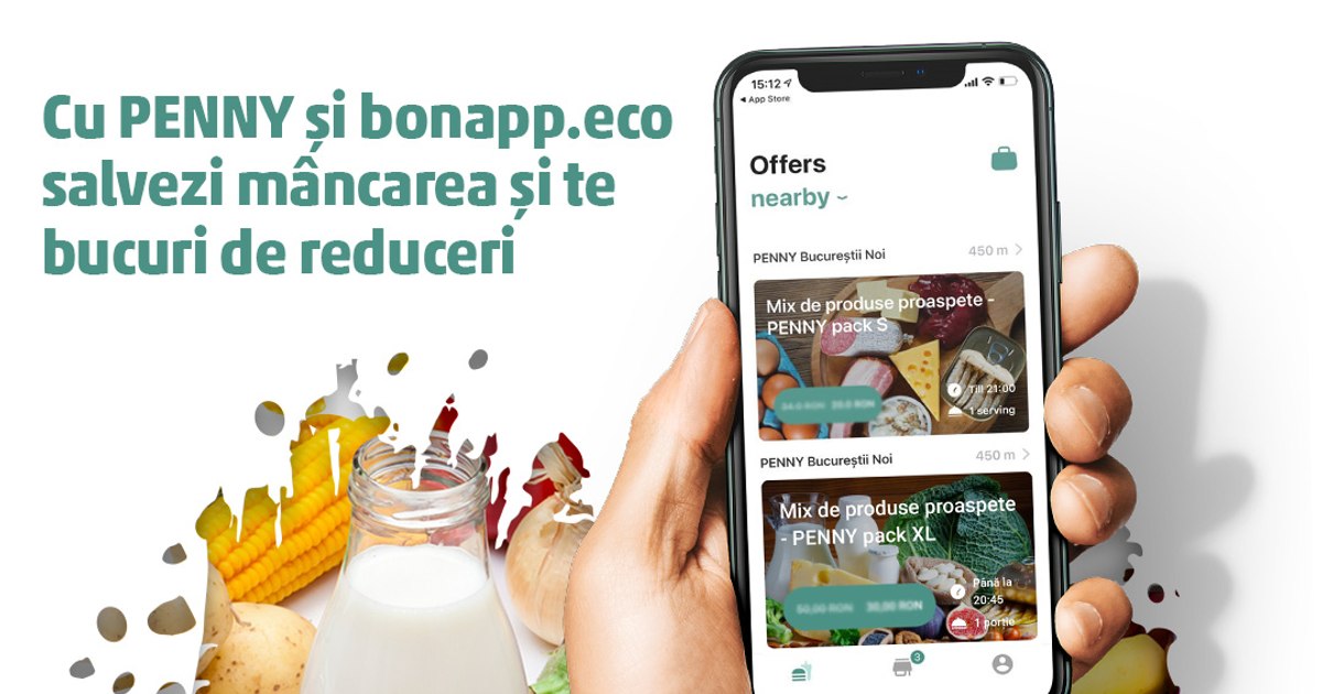 PENNY and Bonapp: partnership to reduce food waste at national level