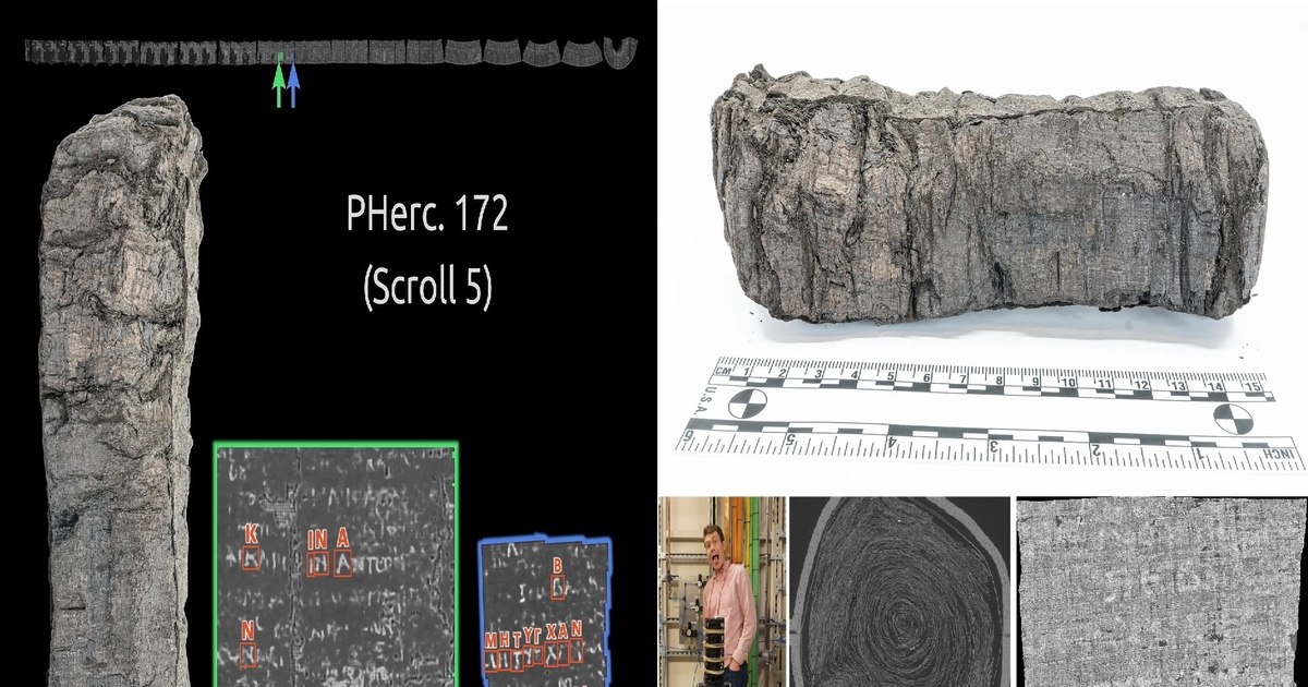 Video £400,000 reward for anyone who deciphers the secrets of Vesuvius' charred scrolls