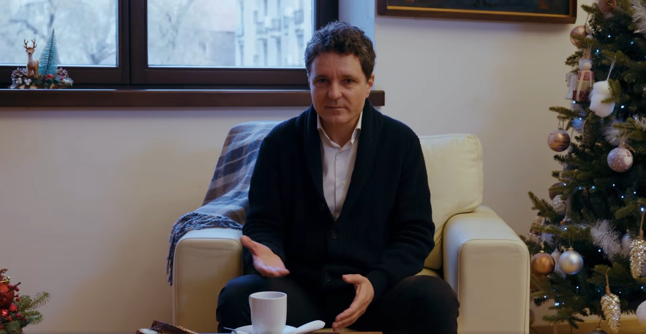 Video Nicușor Dan: "Merry Christmas, dear Romanians! Let's do what needed to be done for 35 years"