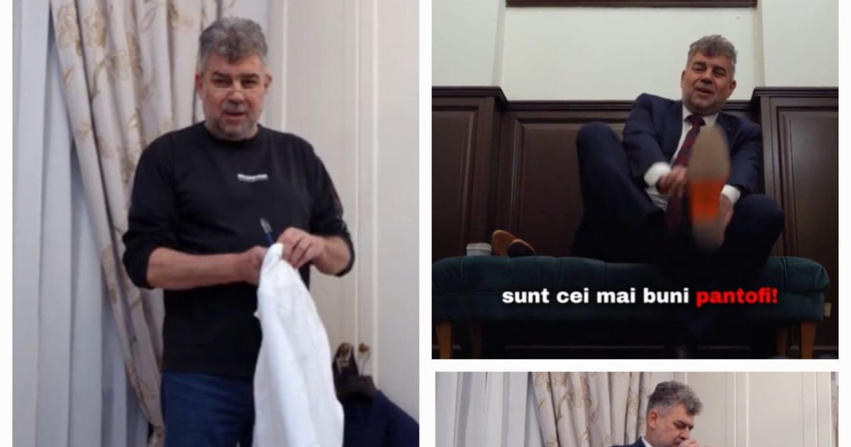 Video What does Prime Minister Marcel Ciolacu wear. PSD leader praises his red-soled shoes on TikTok