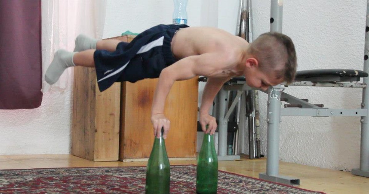 Where is Giuliano Stroe now, the 'Little Hercules' who caused a sensation with his incredible strength when he was ten years old