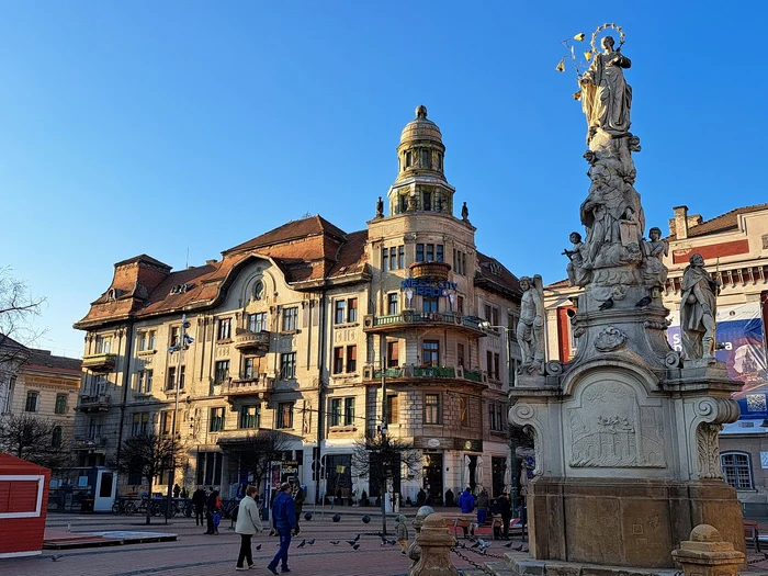 Unirii Square, Timișoara. Source: Tripadvisor