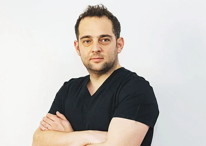 Cristian Paparau, forensic doctor. Archive