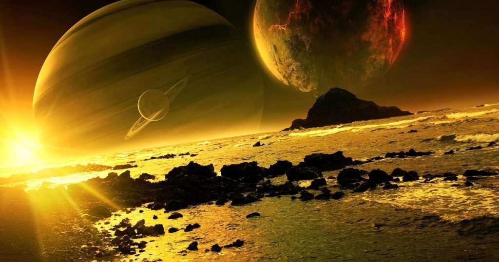 A planet-sized interstellar visitor would have altered the orbits of four planets in the Solar System