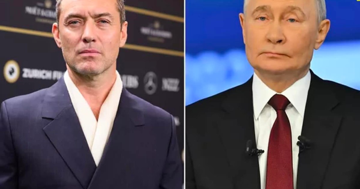 "An Everest to climb" video. Jude Law Announces Will Be Vladimir Putin In New 'Wizard Of The Kremlin' Movie