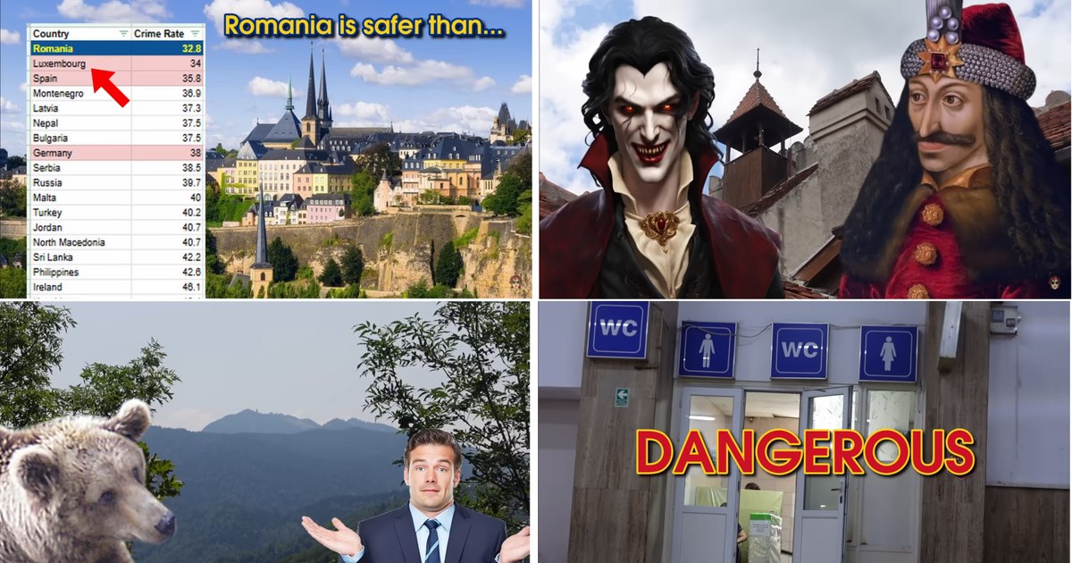 Australian video vlogger in Romania: "I risked my life visiting Bran Castle". What does it say about Roma, bears and tourist traps