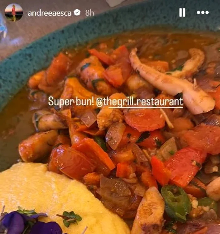 Caracate brine with Mămăligă photo: Instagram