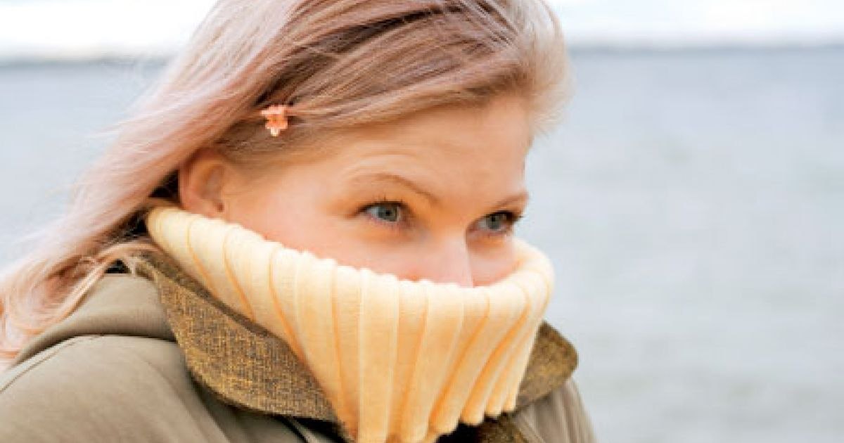 The strangest gestures you make when you're sick. An adult feels healthy only 16 days a month during winter