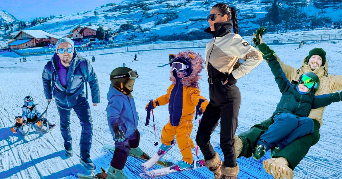 When the students enter the ski holiday. The free days, by counties