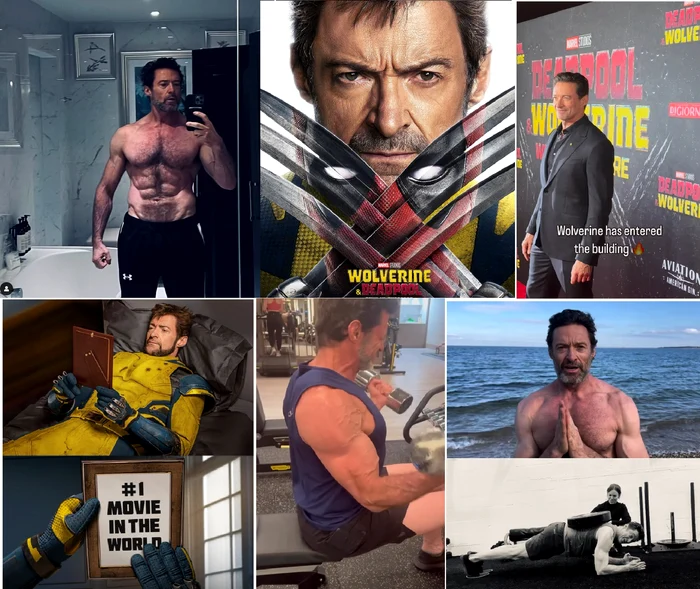 Hugh Jackman Alias ​​Wolverine Live example that at 55 you can have a carved body Instagram