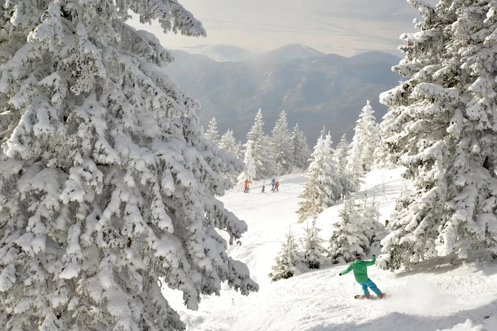 In winter in Postăvaru - Brașov. Source: Brasov City Hall