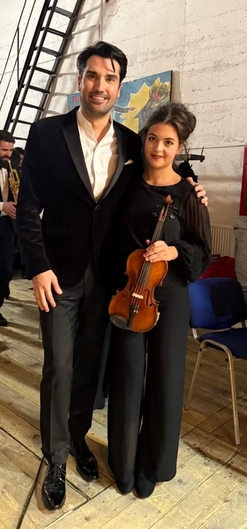 Tenor Jonathan Tetelman with Sofia Butaru PHOTO Personal Archive