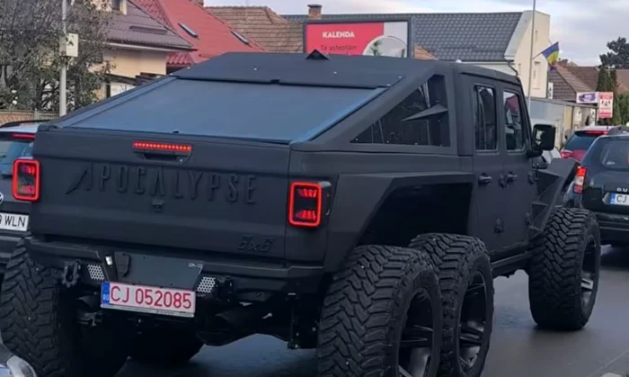 A millionaire from Cluj runs an Apocalypse Hellfire, for approx. 200,000 euros. Photo: Cluj 