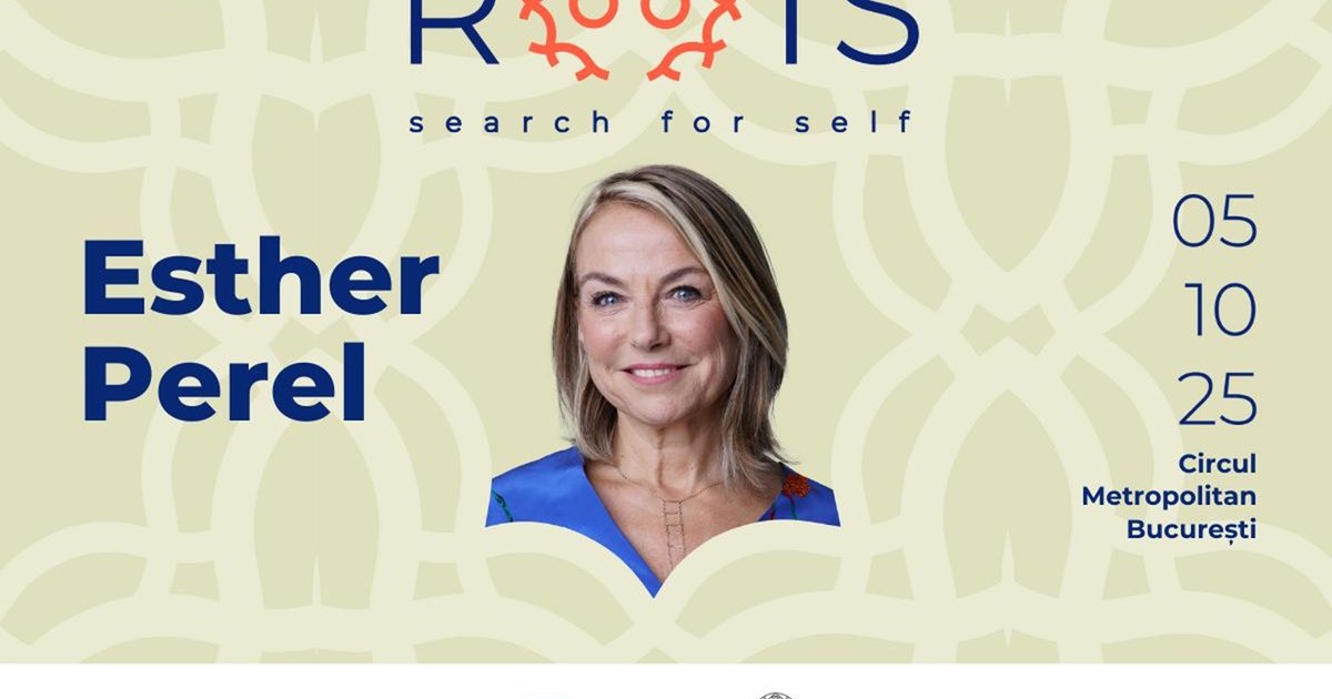 Esther Perel comes to Bucharest. The secrets of relationships revealed by the best known couple therapist