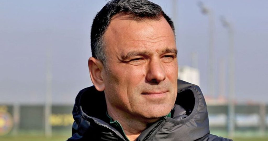 It was Gigi Becali's "second", and now there is only a very small football