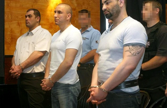 Raffael Sandor, Nemeth Gyozo and Ivan Sztokja, the killers lei Marian Cozma. Photo naplo-online.hu