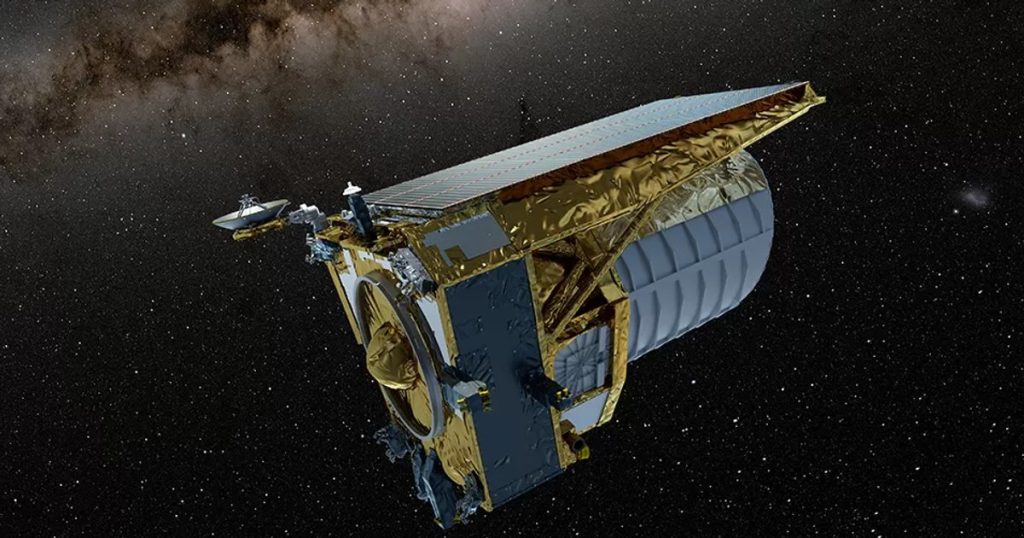 Remarkable discovery: Euclid telescope surprises a spectacular Einstein ring