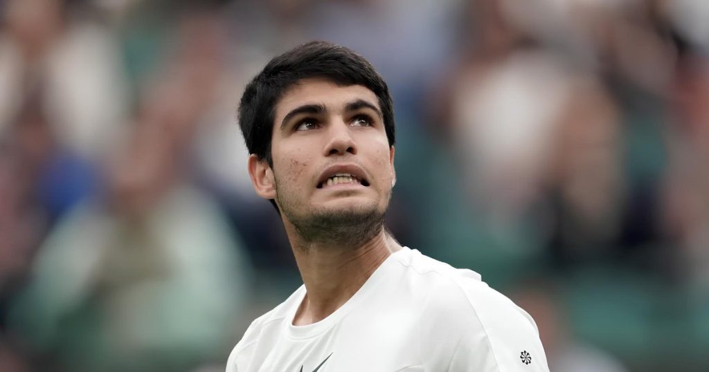 The private data of the tennis players, left "free". "I called Carlos Alcaraz and he replied"