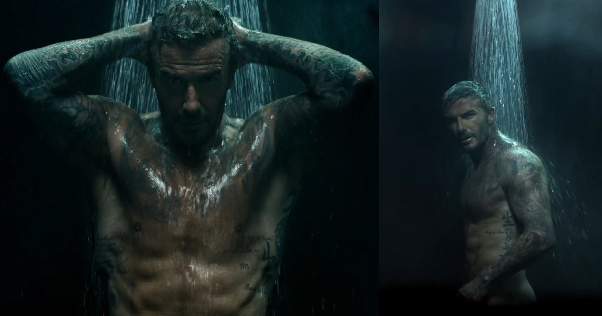 Video David Beckham sexier than ever, at 50, in panties, as Adonis. Despair men of the second age